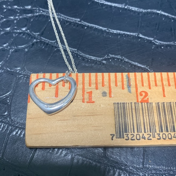 Tiffany & Co. Open Heart Necklace (Authentic Sterling) - Picture 9 of 14